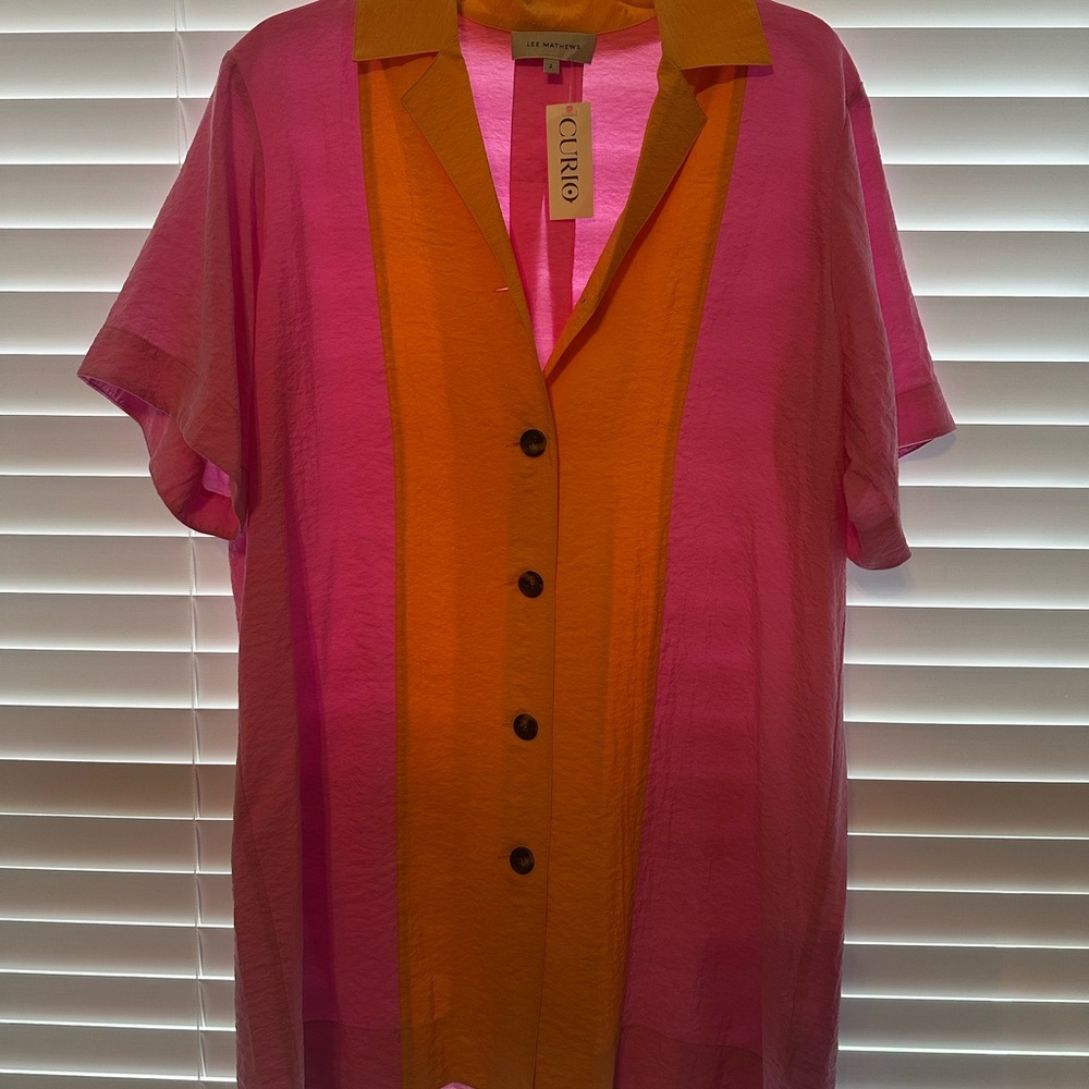 Women’s Pink and Orange dress